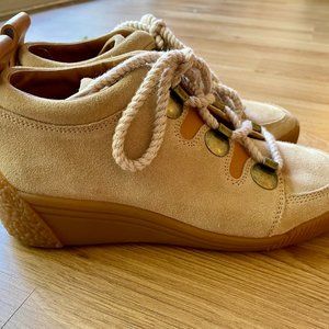 See by Chloé Suede Low-Top Sneakers Size 7